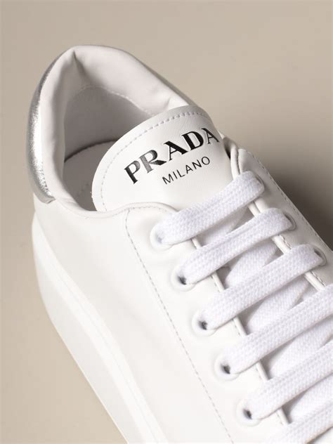 prada milano white sneakers|prada milano shoes men.